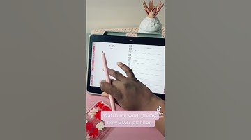 Creating 2023 planner in #keynote  @apple #ipadpro #2022 #howto #flipthrough #planneraddict