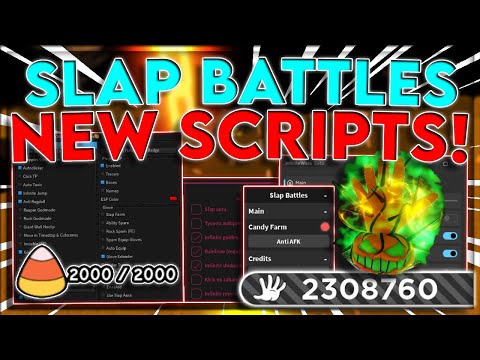 [🎃HALLOWEEN] Slap Battles Script Hack | FAST CANDY CORN + Slap Farm | Get Badges | *PASTEBIN 2023*