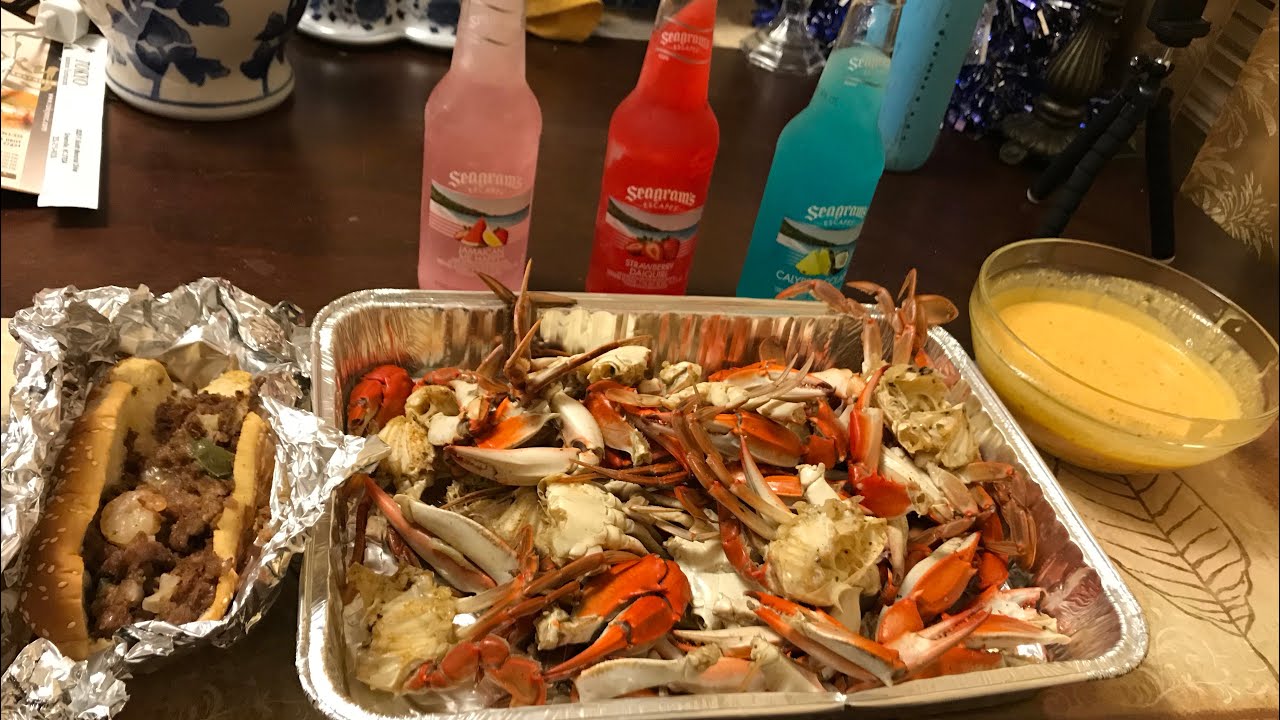 BLUE CRAB MUKBANG and Things Friday Night Life