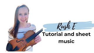 Rush E l Violin Tutorial and Sheet Music
