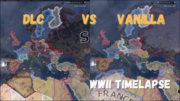DLCs vs Vanilla - HOI4 Timelapse [2022 Gameplay]