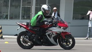 2018 8 5 TRY GYMKHANA D 4 選手 YZF-R25 h 1