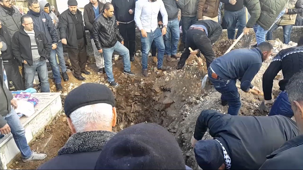 تشييع جثمان المرحوم الحاج نظمي محمود رمضان عودة بياتنة - ابوراجي - ابوقش - رام الله