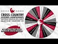 2025 CCAA Cross-Country Championships - Men's Race Starting Box Draw