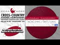 2025 CCAA Cross-Country Championships - Men's Race Starting Box Draw