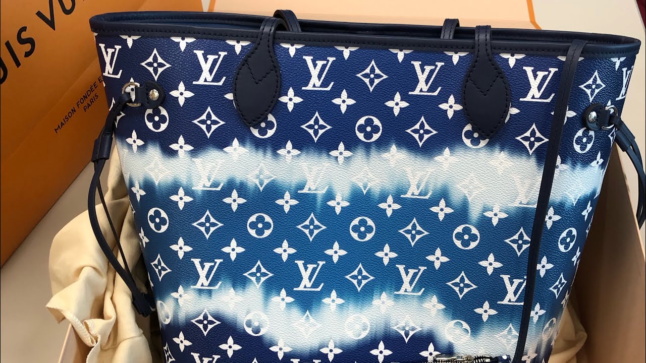 LV Escale Neverfull Bag Unboxing - YouTube