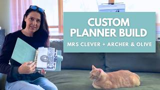 Custom Planner Build: Mrs Clever Daily Dashboard + Archer &amp; Olive Binder