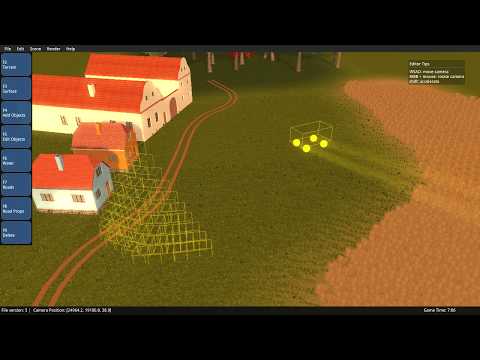 Offroad2 Game Engine - PhysX vehicle integration prototype