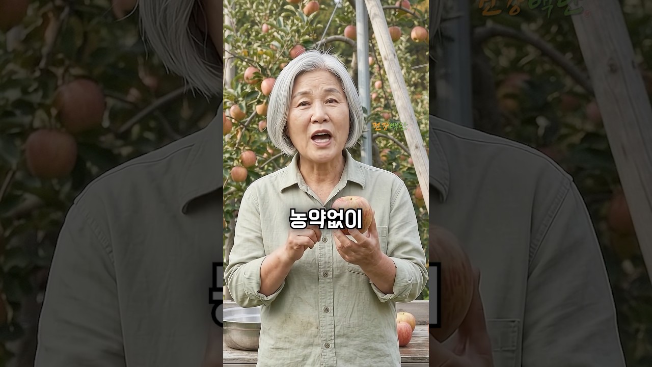 사과 한 번 헹구고 끝내지 마세요! 껍질째 먹으려면 이렇게 씻으세요