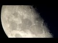 Mond durch mein Telskop (2/2), 31. Mai 2009
