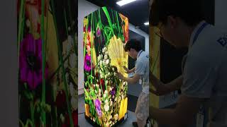 Did you know there's a robot hidden inside the LED screen? #eagerled #leddisplay #ledscreen #ledwall