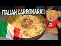 Giant Spaghetti Carbonara Italian Pasta Challenge in Rome, Italy!!