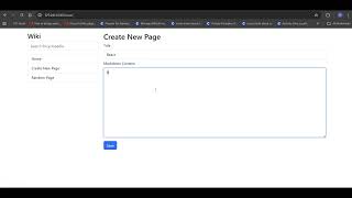 CS50-Wiki Project 1