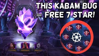 This Kabam Bug Gave Out Free 7 Stars To Players | Lucky Summoners | Marvel Contest of Champions