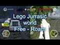 Lego jurassic world | Free-roam | 2 players | Isla Nublar - Jurassic park.