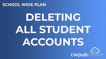 07/12  SWP Deleting All Student Accounts