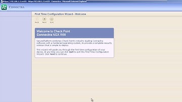 CCSA CCSE Setting up Check Point Connectra SSL VPN - part 2