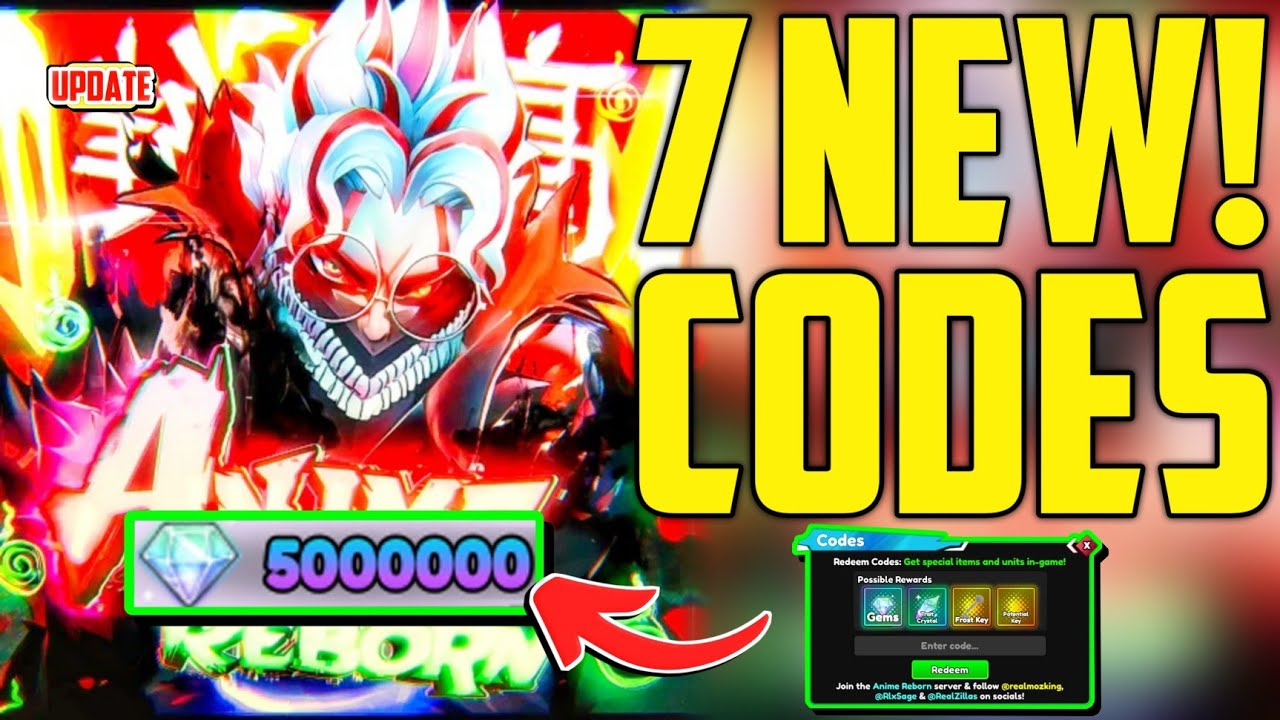 ⚡[UPD5!]⚠️NEW⚡ANIME REBORN ROBLOX CODES 2025 NEW CODES ANIME REBORN CODES 2025 YouTube
