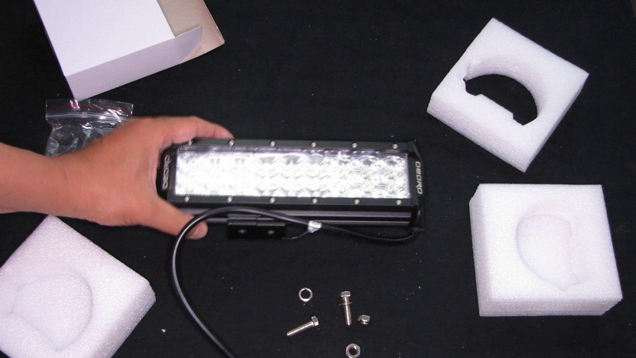 oEdRo Led Light Bar Testing