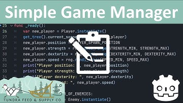How to Create a Game Manager - Godot 4
