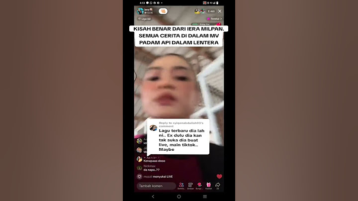 Iera Milpan kena marah dengan siapa? Padam Api Dalam Lentera