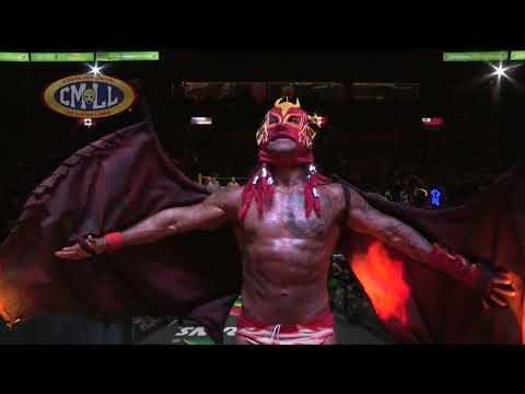 CMLL - MANO A MANO / BÁRBARO CAVERNARIO VS DRAGÓN ROJO JR./ ARENA MÉXICO / 14-08-26