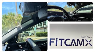 How to Install FitcamX Dashcam Front Rear Kia K5