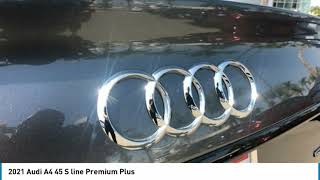 2021 Audi A4 45 S line Premium Plus FOR SALE in Bakersfield, CA LA1865