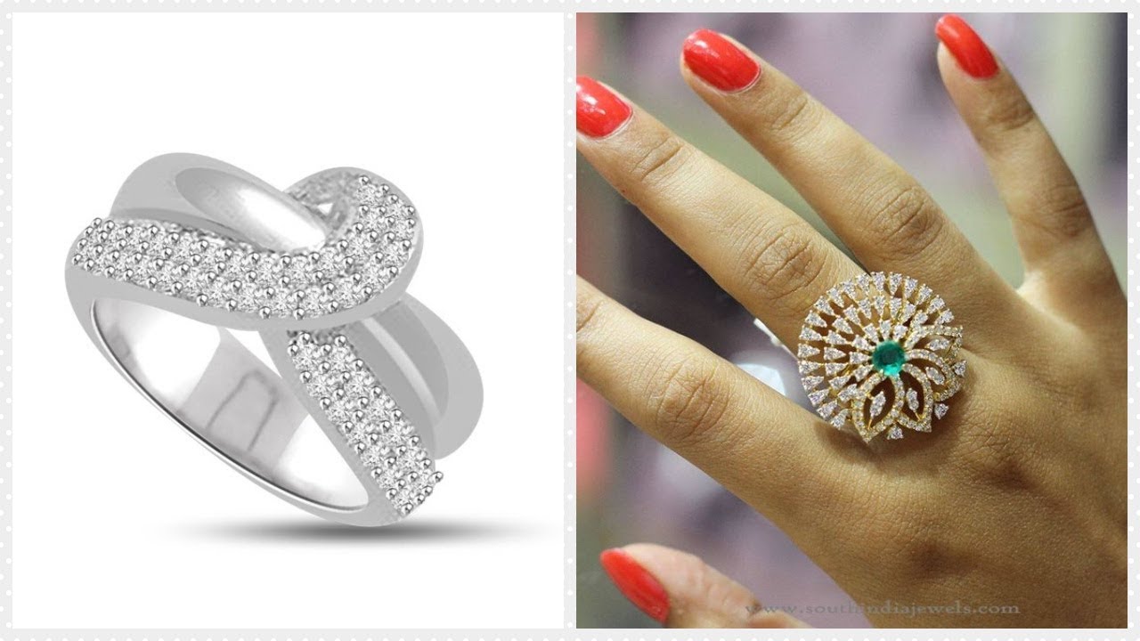 गोल्डन अंगूठी डिज़ाइन_Daily Wear Gold Rings Designs For Women_Rings