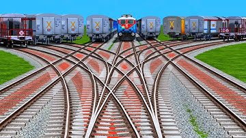 9 train back raning back to back Train crossing video #trainvideo #passengertrain #train 