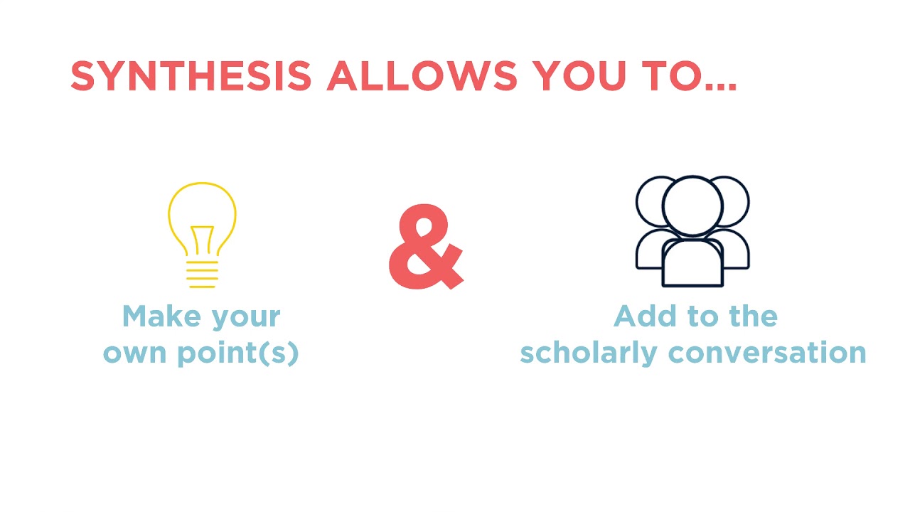 literary term synthesis