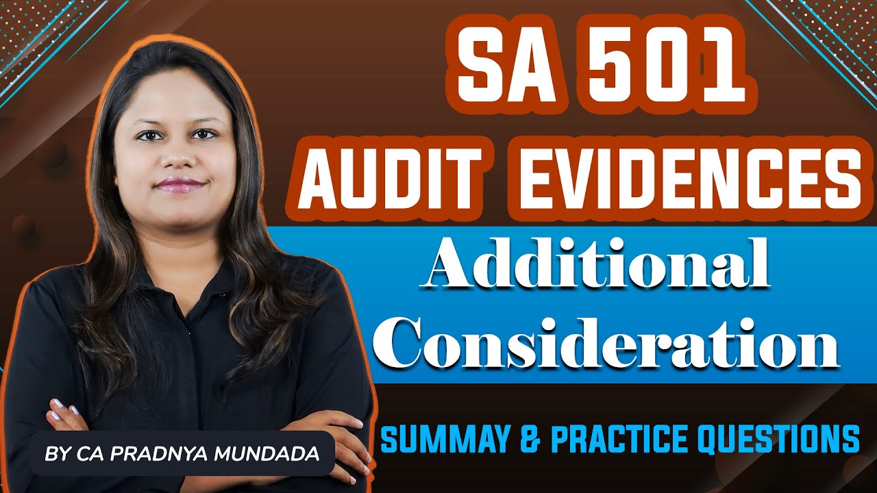 CA Inter SA501 Audit Evidence Specific Considerations Selected ca-inter-sa501-audit-evidence-specific-considerations-selected