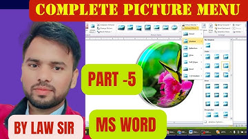 MS word 2010 - Insert Menu In Hindi | With New Features | insert Picture & Clip Arts With Format Tab