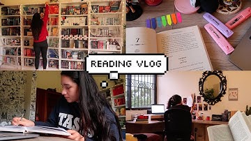my bookshelves, annotating books & updating my notion 💌✨ weekly vlog