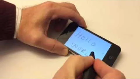 3D printed conductive tablet/phone pen, flattened tip