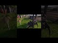 Jurassic World Evolution 2-Velociraptors Army Vs Triceratops #shorts #viral