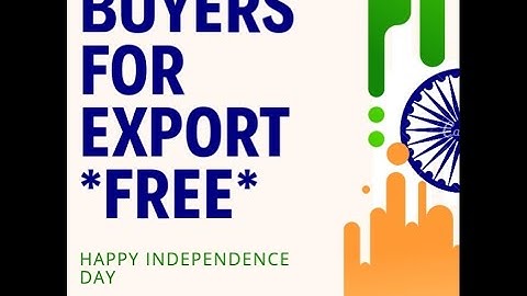 EXPORT BUYERS | BY SIMON RAKS