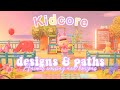 100 kidcore paths and designs pt 2 acnh