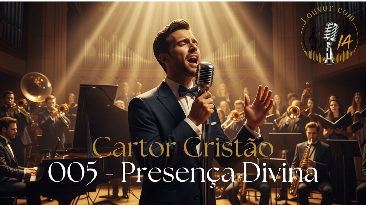 Cantor Cristão 005 - Presença Divina | Com Letra | Jazz