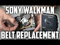 Fixing an old sony walkman belt replacement