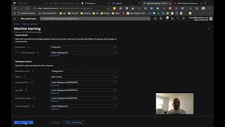 Azure Machine Learning Workspace Creation