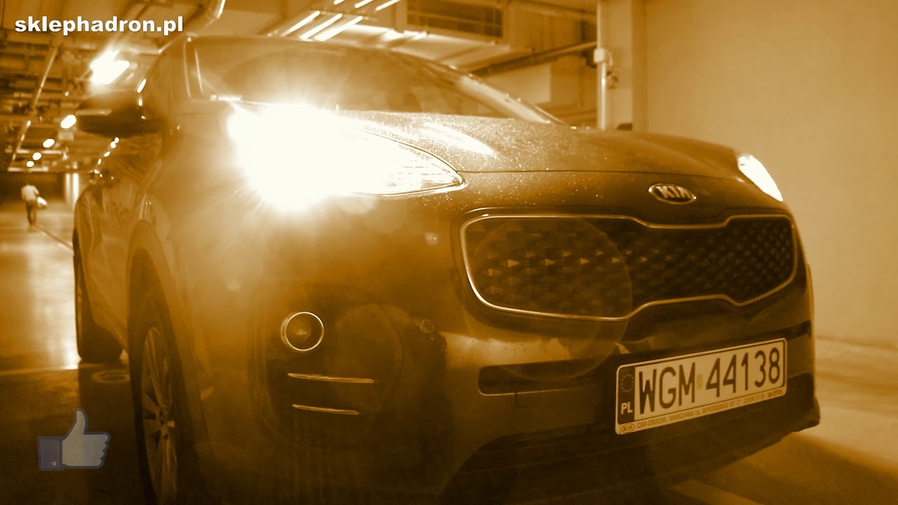 Światła Led Hb3 W Kia Sportage - Youtube