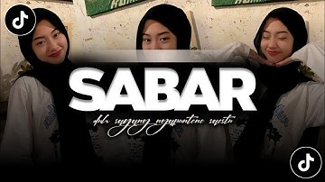 DJ DUH SAYANG NGAPUNTENE SAESTU || DJ SABAR SADEWOK VIRAL SOUND TIKTOK 2025