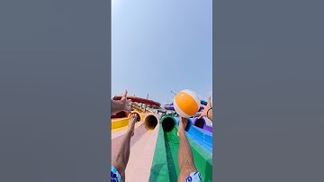 Bella Ciao Playground Parkour WaterSliding pov #shorts #viralvideo