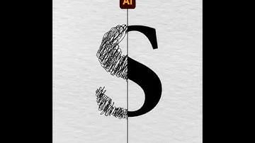 Adobe Illustrator 2025 Tips - How to use Scribble make Sketch Effect #Illustrator