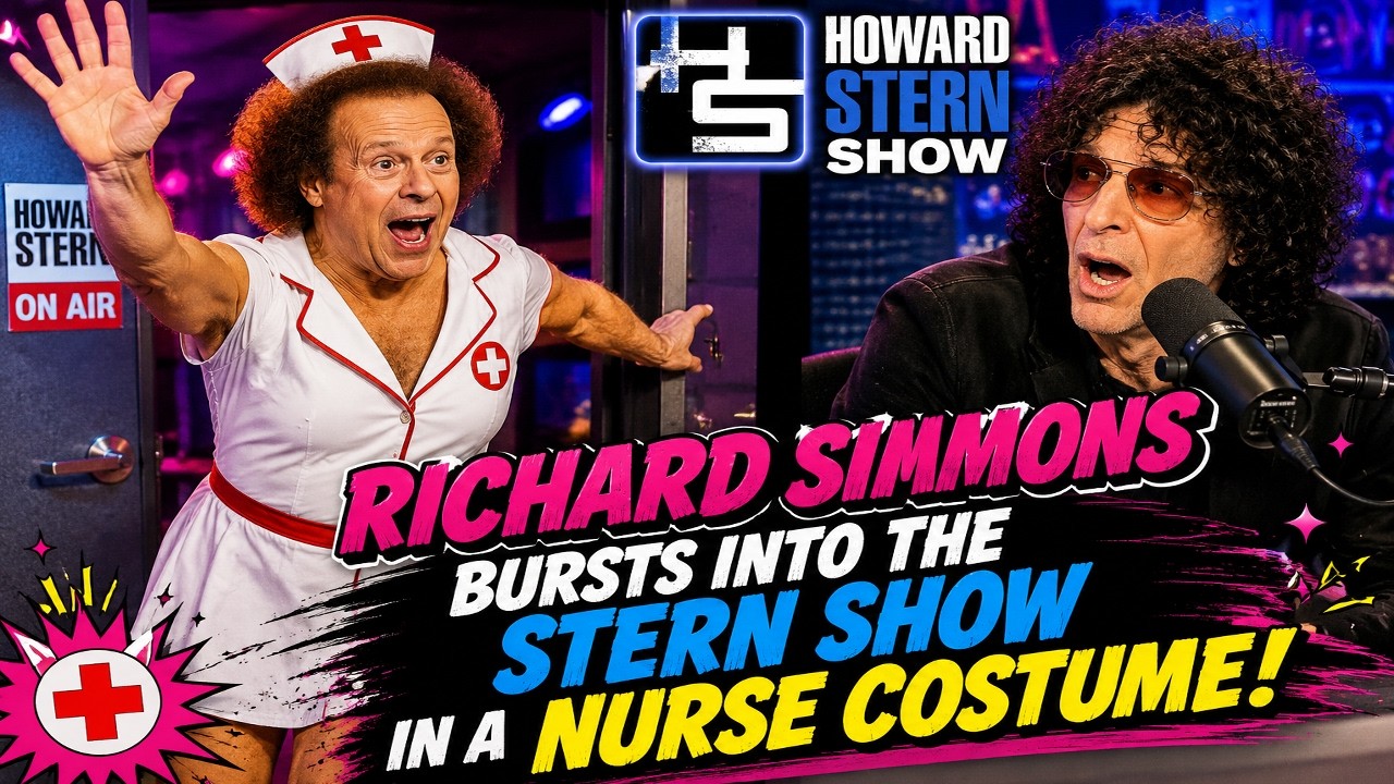 Richard Simmons Bursts Into the Stern Show in a NURSE Costume 🤯😱  - Howard SternShow 2026