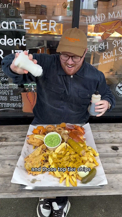 On the hunt for Britain’s best takeaway EP 1 #fishandchips #takeaway #foodie #food #shorts