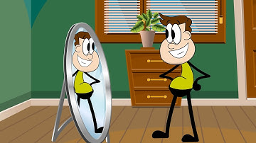 How do Mirrors Work? | #aumsum #kids #cartoon #science