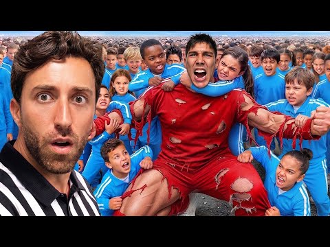 The Strongest Man in Israel vs. 30 Kids!!!
