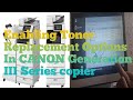 How To Enable Toner Replacement Options In CANON Generations III Series Photocopier How To Enable Toner Replacement Options In CANON Generations III Series Photocopier